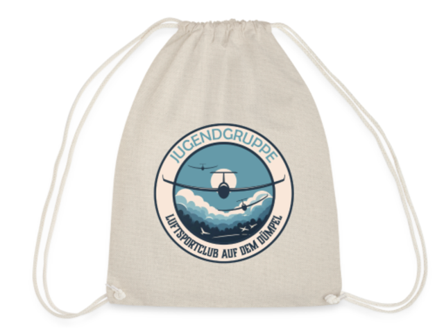 Turnbeutel mit Jugendgruppen Logo