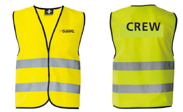 Warnweste inkl. Aufdruck 